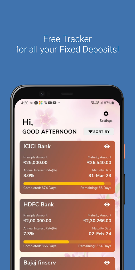 Fixed Deposit - FD Manager